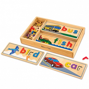 Игровой набор - Подбор букв по картинкам (Melissa&Doug, 2940_md)